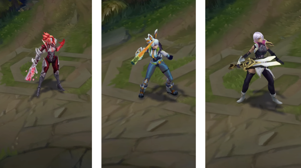 Broken Covenant Riven vs Other Skins
