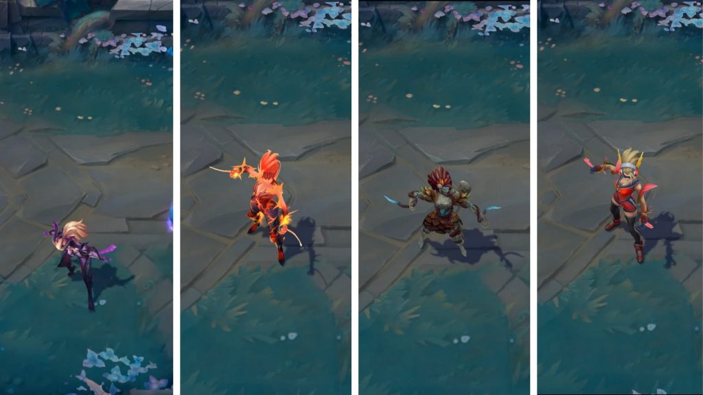 Dragon Sorceress Zyra vs Other Skins