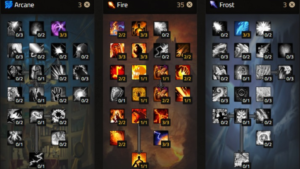 Essential Spells and Talents for AoE Leveling
