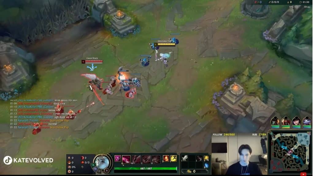 Gameplay Feel with Faerie Court Katarina