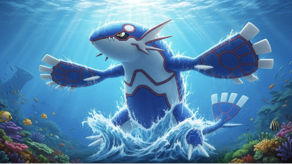 Kyogre’s Primal Form (Hoenn Region)
