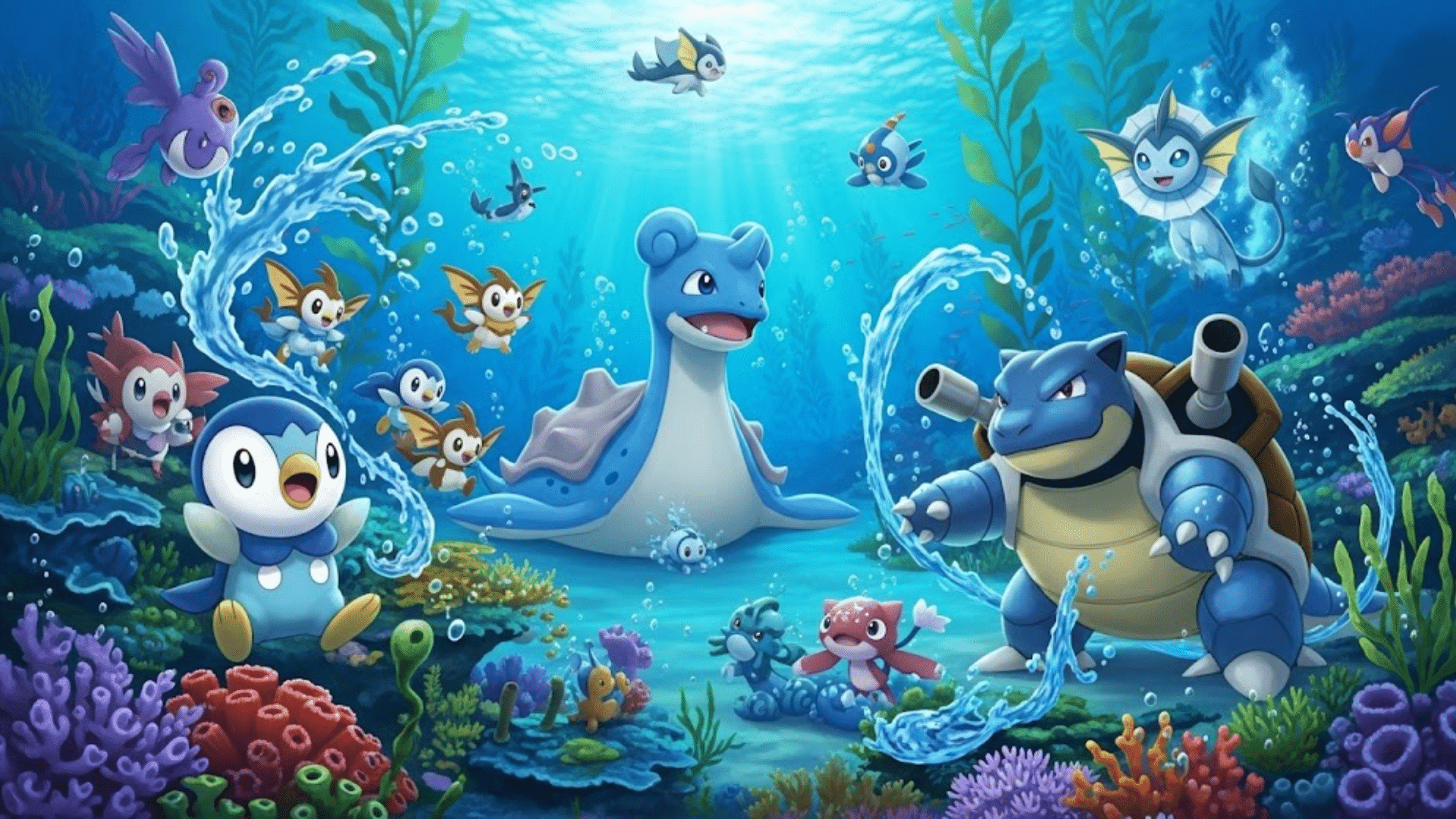 Legendary Water-Type Pokémon You Can't Miss!