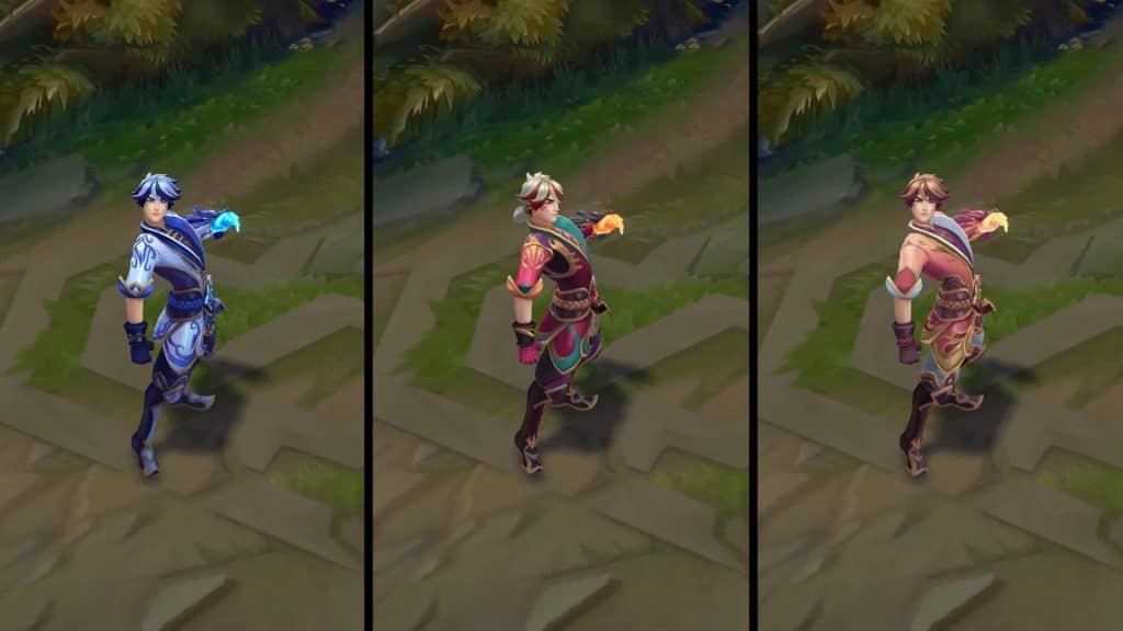Porcelain Protector Ezreal's Chroma Collection