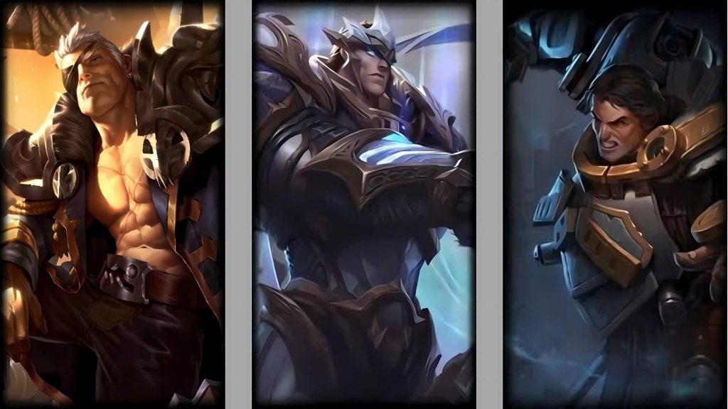 Rogue Admiral Garen VS Other Skins