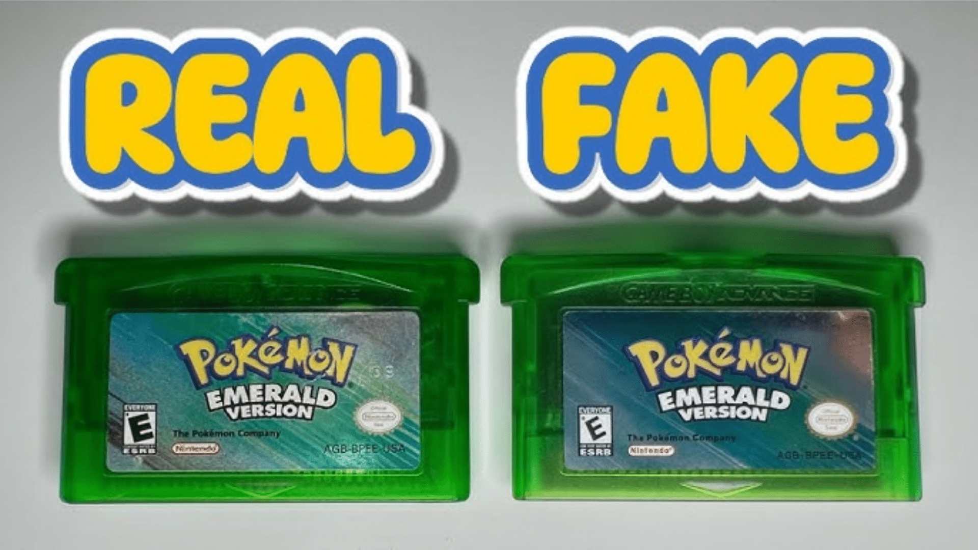 How To Spot A Fake Pok mon Emerald Ggwp Academy How To Spot A Fake Pok mon Emerald Ggwp Academy