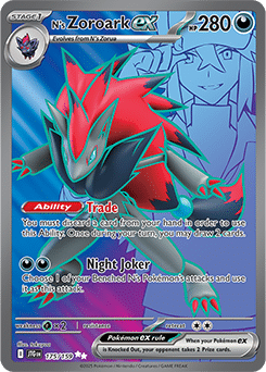 175 N’s Zoroark ex