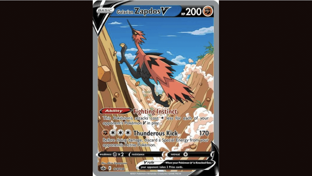 Galarian Zapdos V