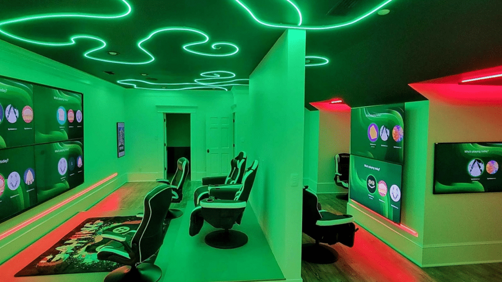 Game Room Design and Customization Services
