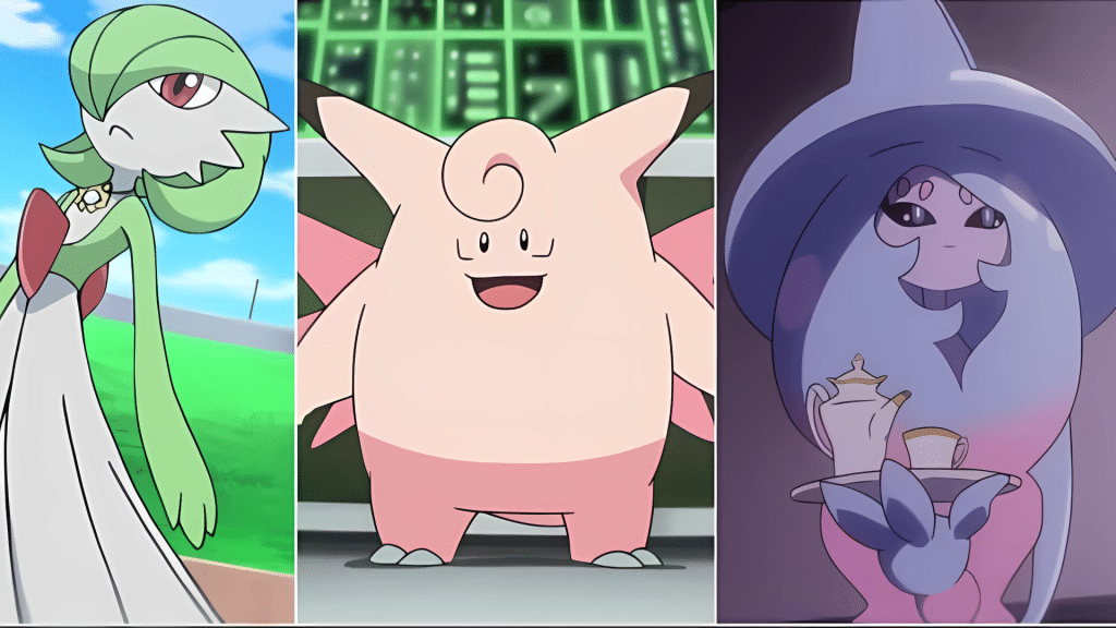 Iconic-Fairy-Type-Pokemon