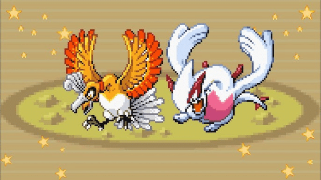 Legendary Pokémon Emerald Ho-Oh and Lugia-1