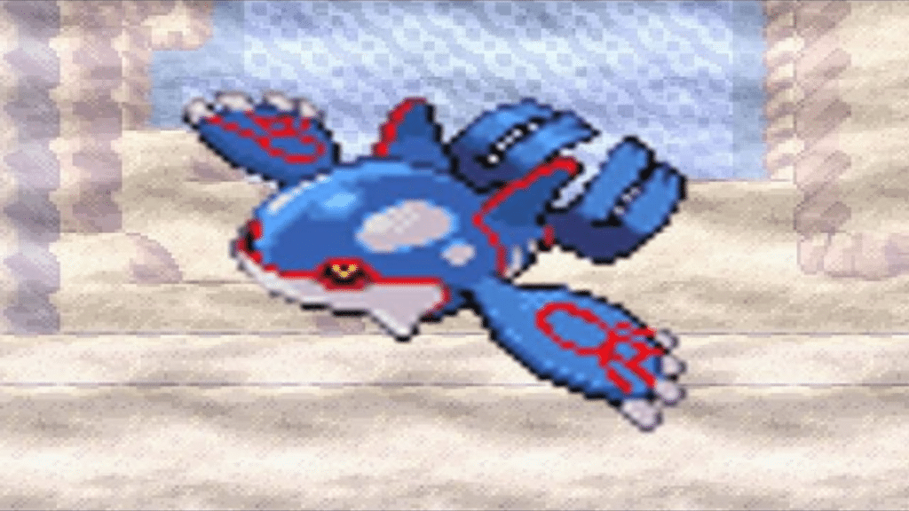 Legendary Pokémon Emerald Kyogre