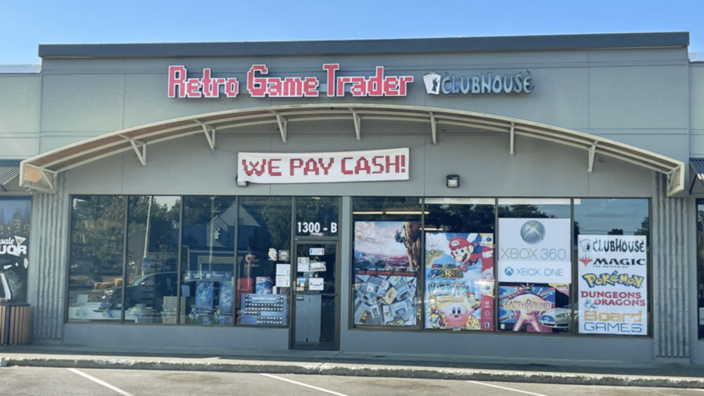 Retro Game Trader Shop