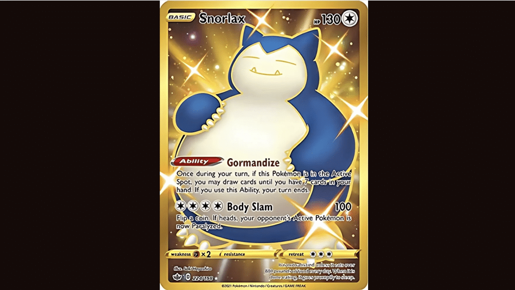 Snorlax (Gold Secret Rare)