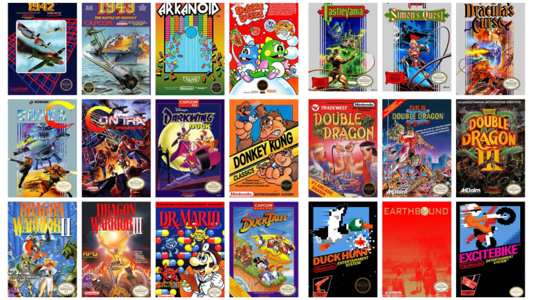 all nes games list with pictures