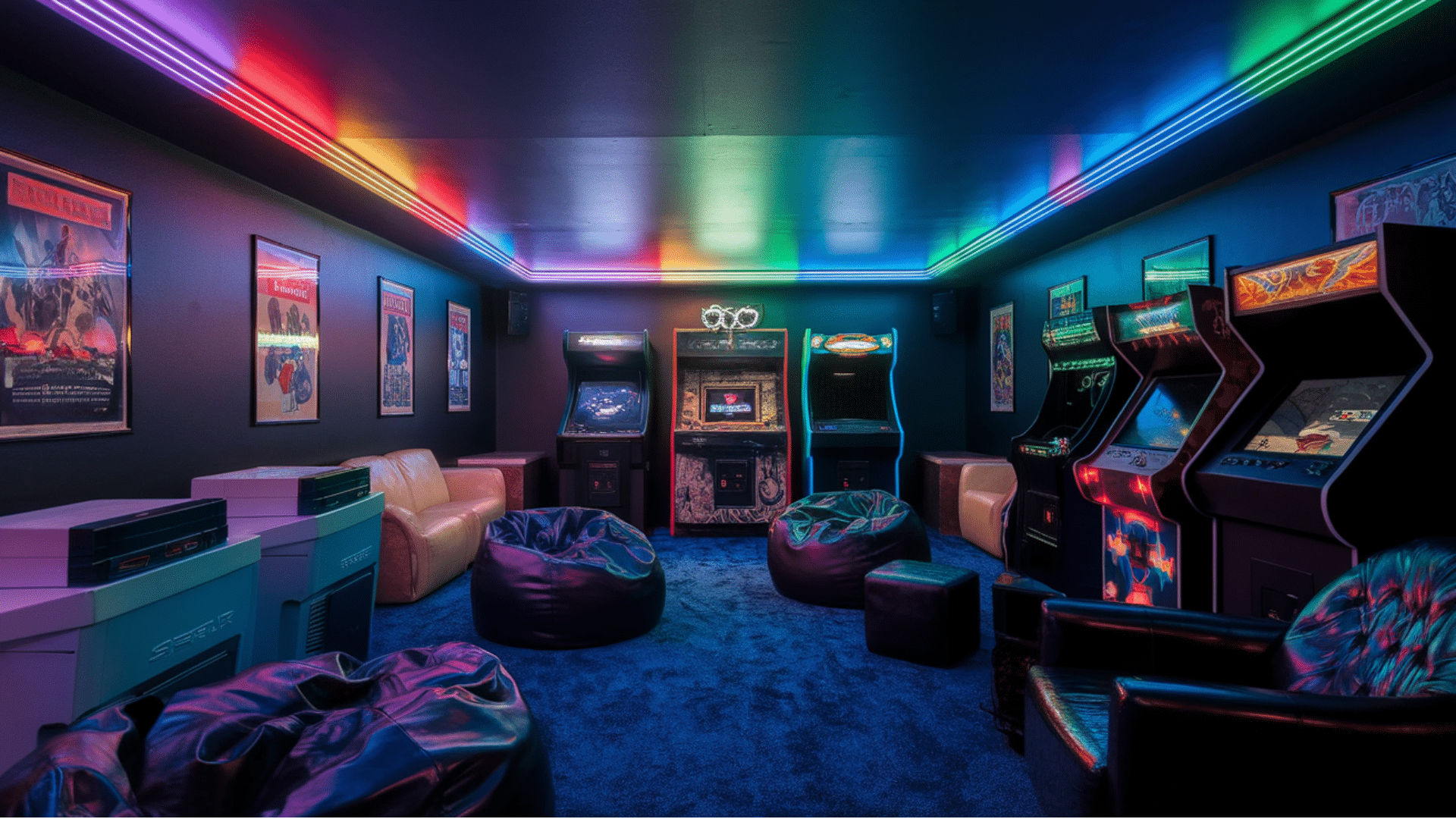 retro game room