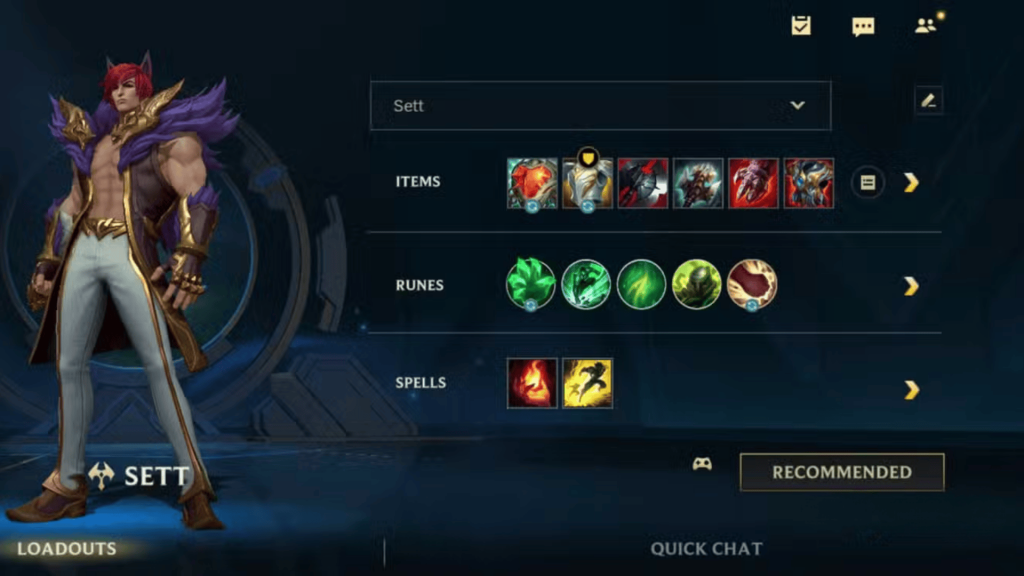 Best Builds for Sett: Runes, Items, and Lane Combos