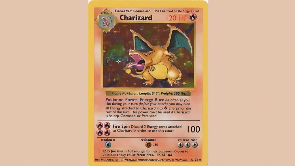 Shadowless Charizard