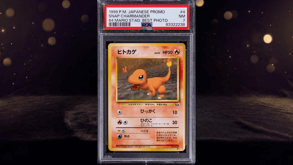 1999 pokemon japanese promo snap charmander 64 mario stadium best photo contest 4