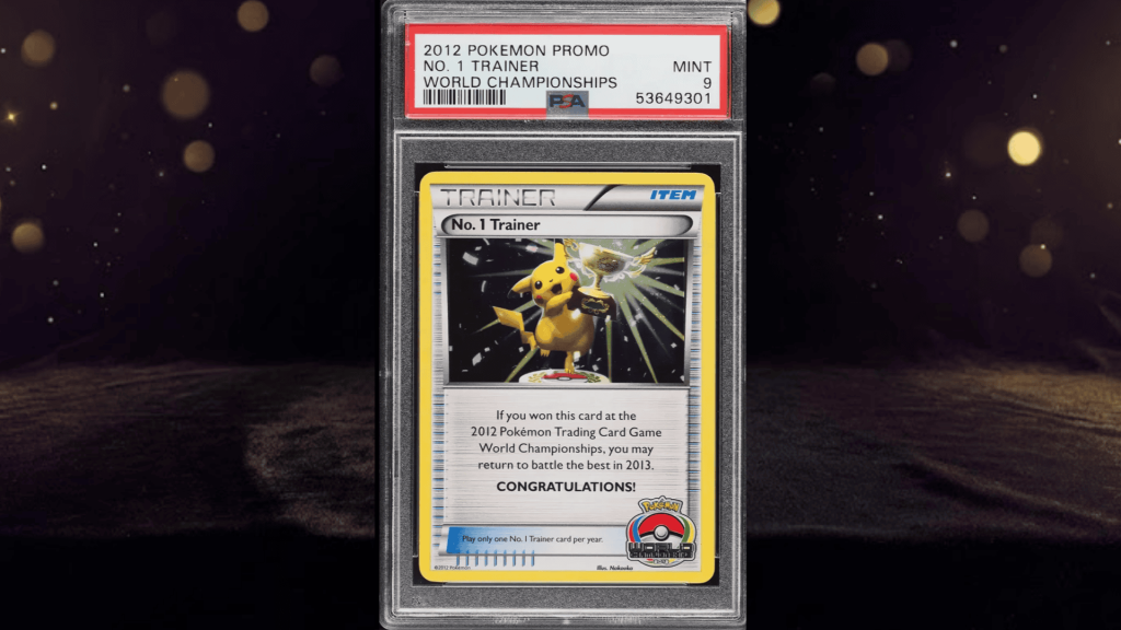 2012 pokemon promo no 1 trainer world championships