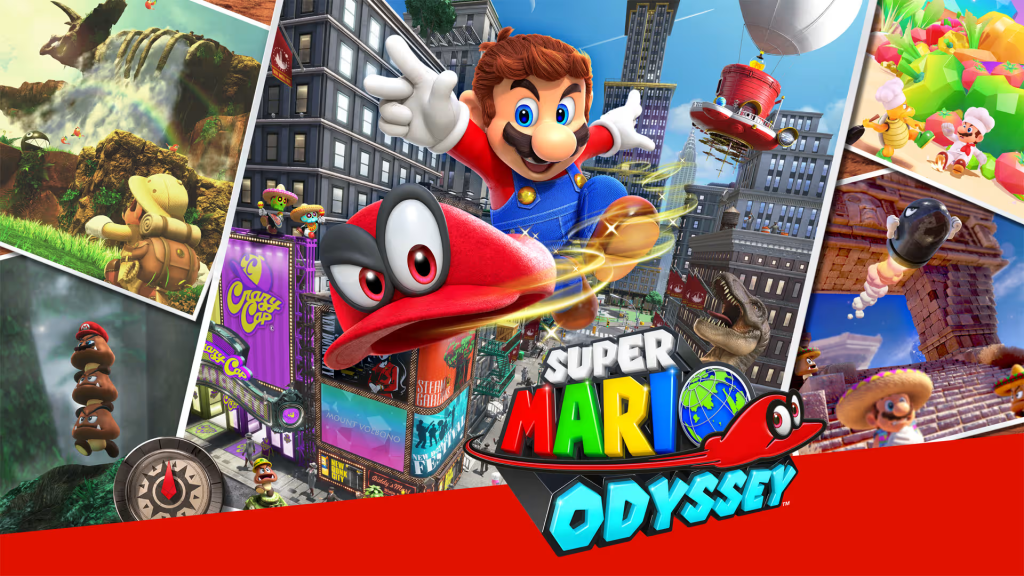 3. Super Mario Odyssey