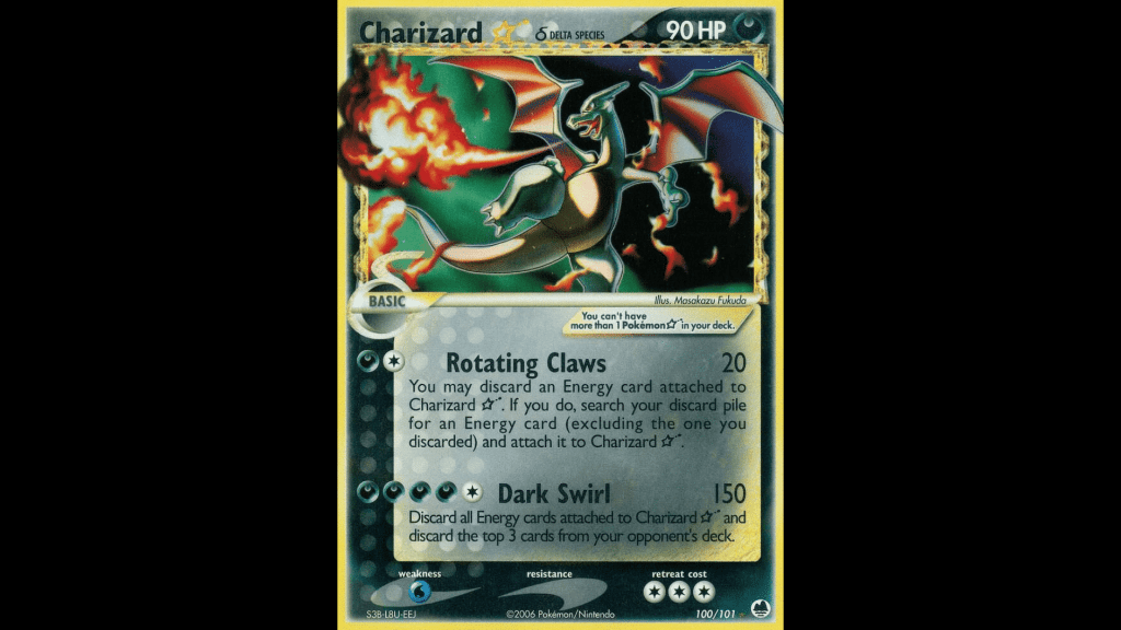 charizard–ex dragon frontiers