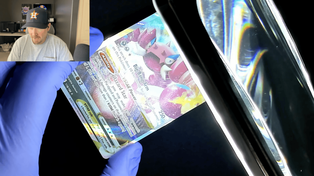 check the surface using an angled led light