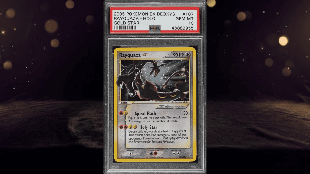 holo gold star rayquaza