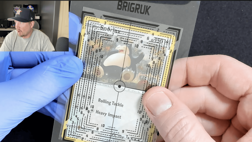 measure centering with your centering tool