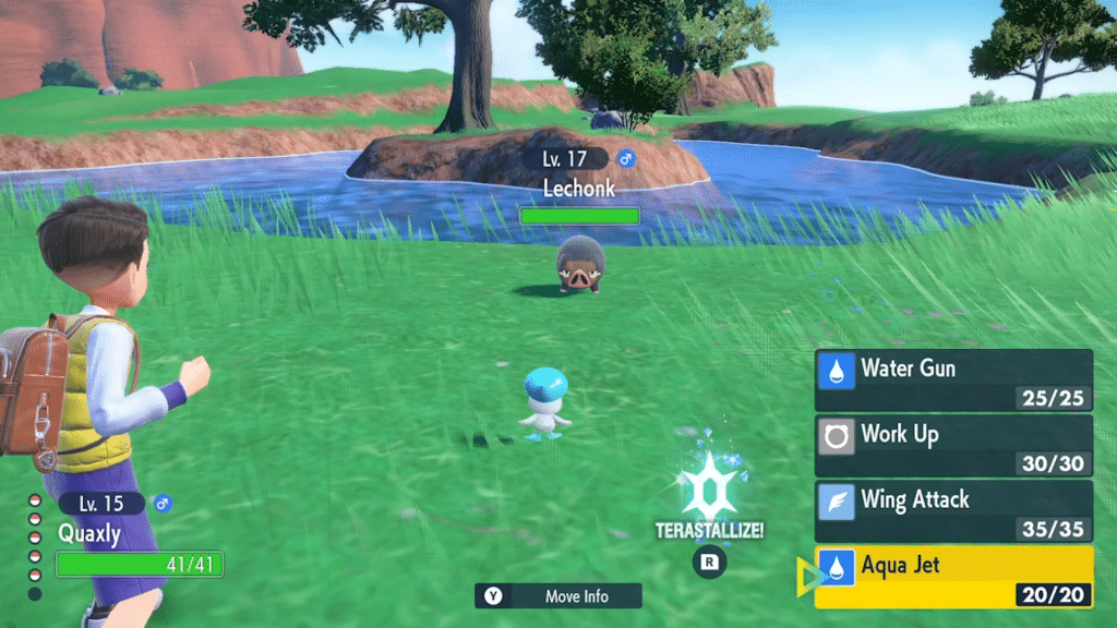 pokemon scarlet visuals