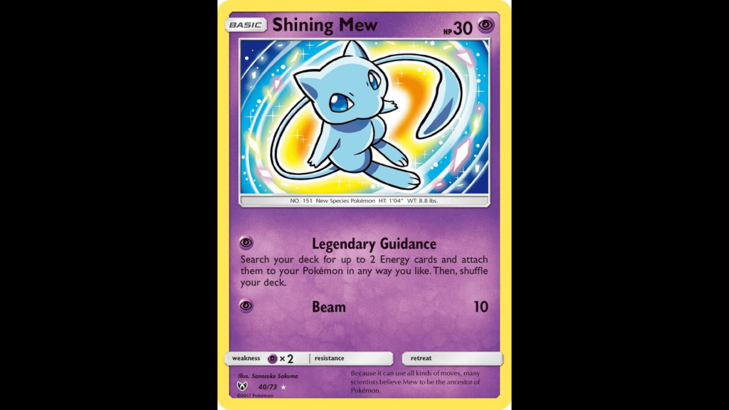 shining mew promo