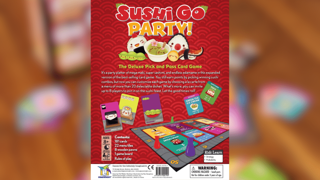 sushi go party