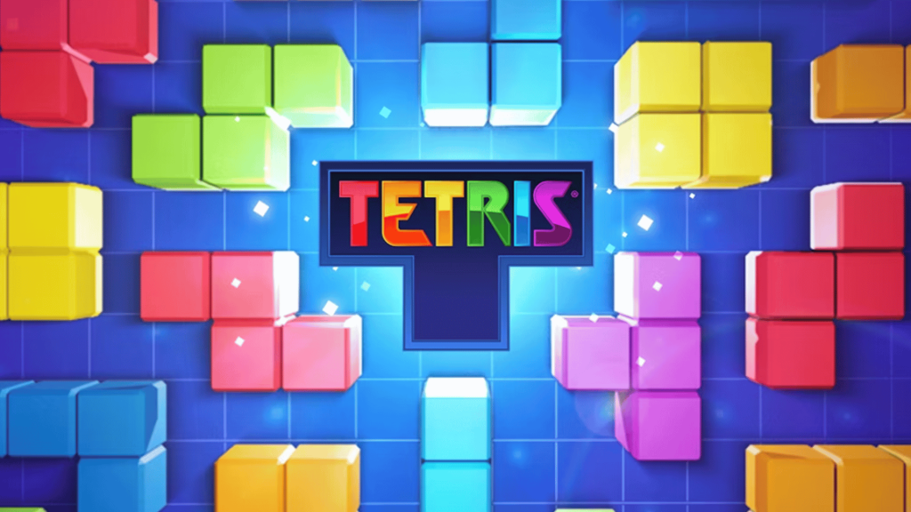 tetris retro game