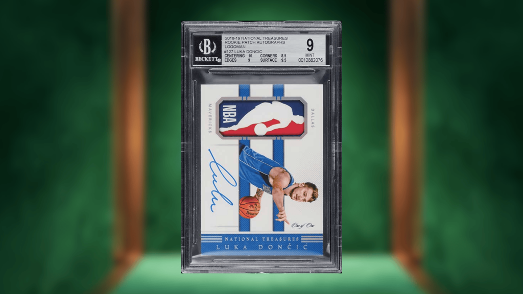 2018 panini national treasures logoman autograph luka doncic 11