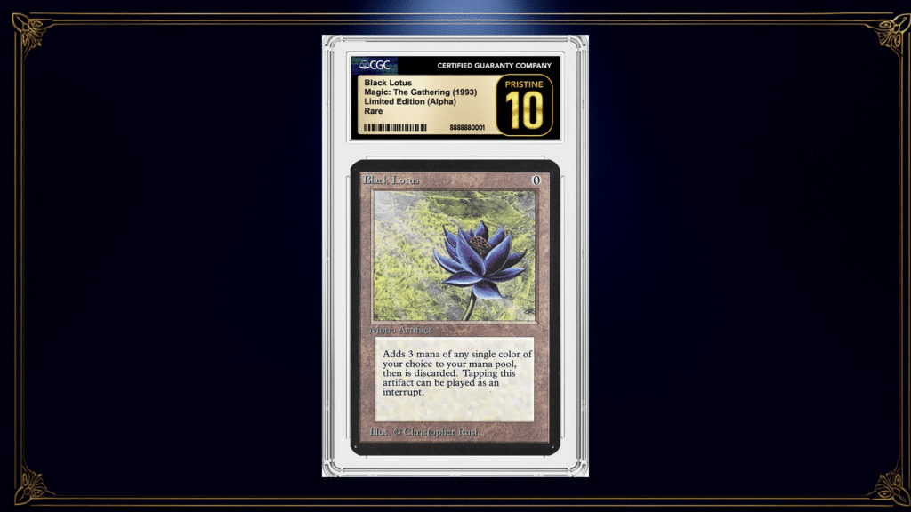 black lotus cgc pristine 10
