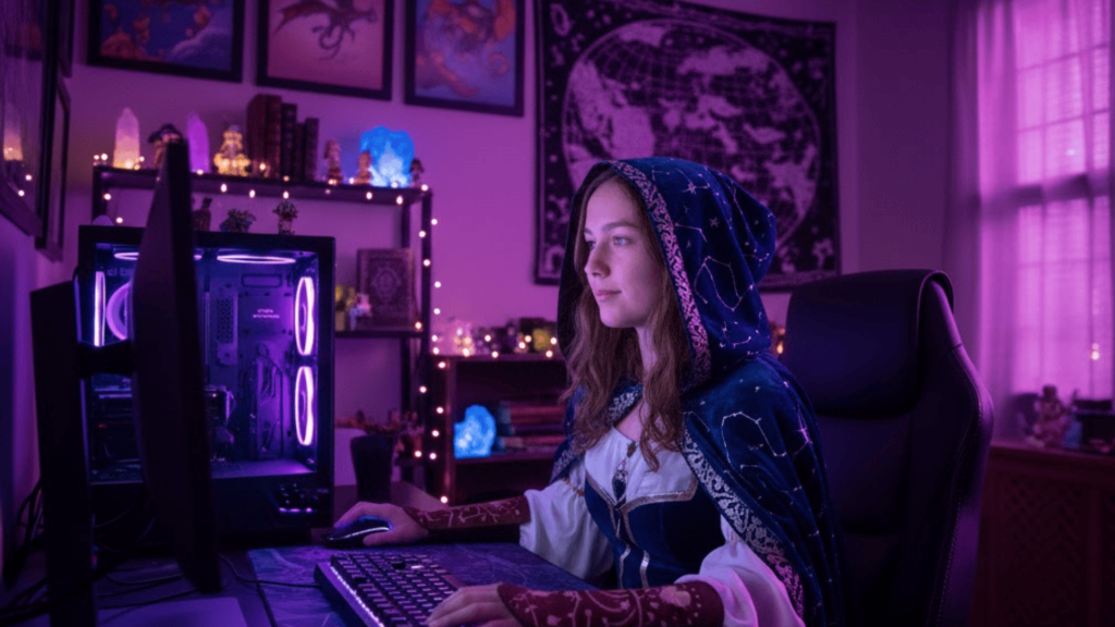 fantasy and magical gamer tags for girls