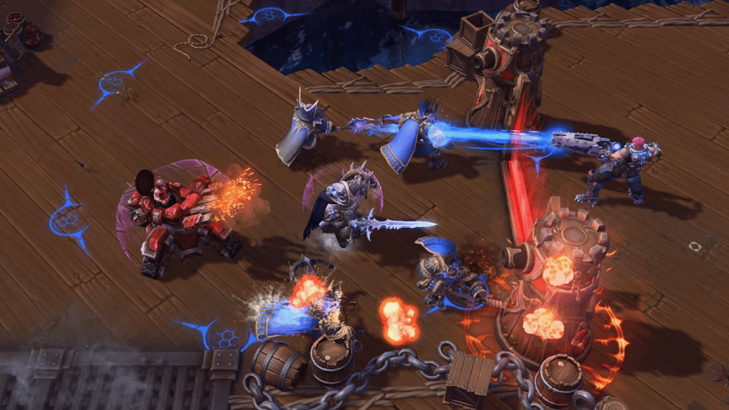 heroes of the storm gameplay