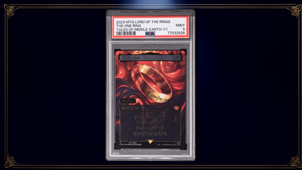 the one ring 001 001 serialized