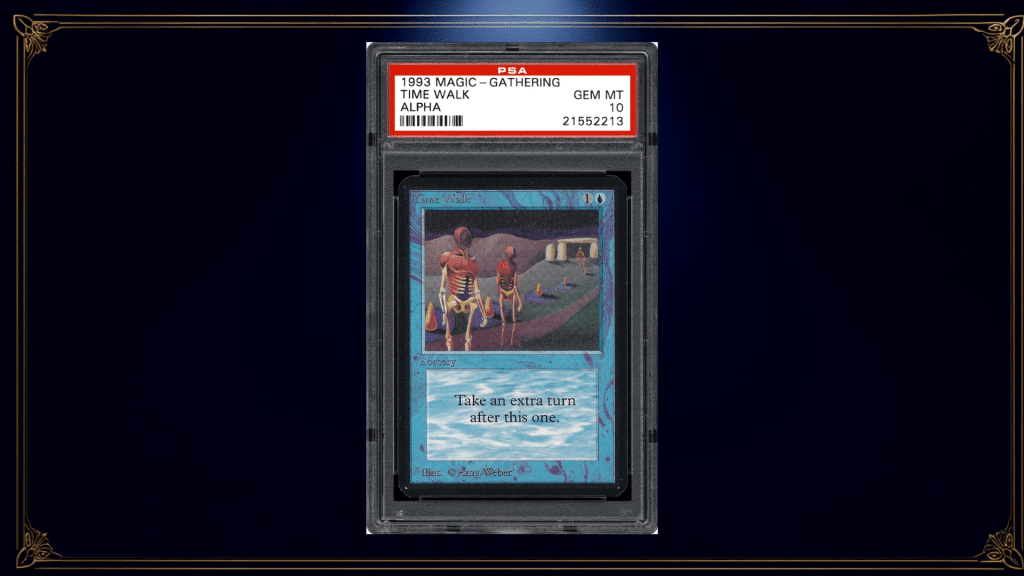 time walk alpha psa 10