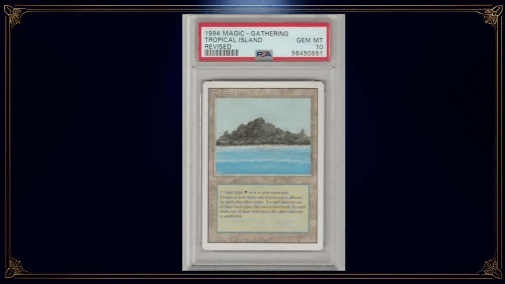 tropical island psa 10